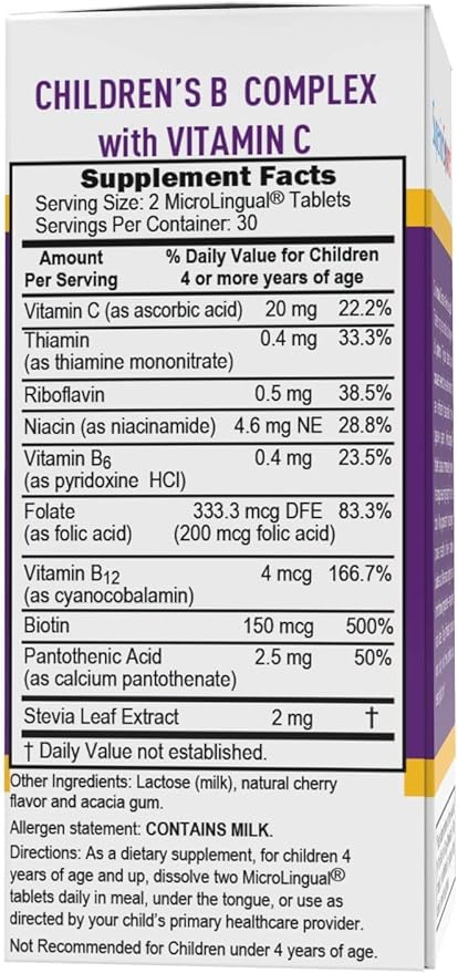 Children's B Complex With Vitamin C