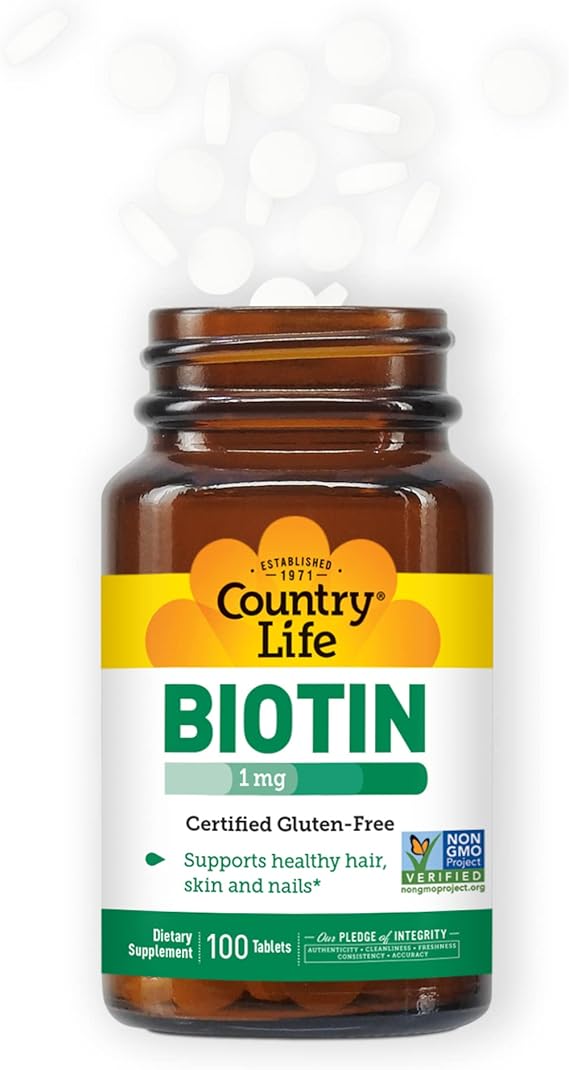 Country Life BIOTIN 1000MCG 100 Tablet