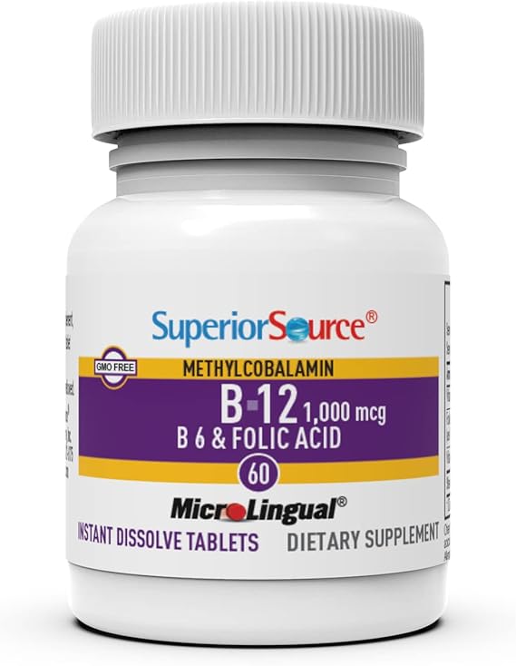 No Shot Methylcobalamin B-12 1,000 mcg