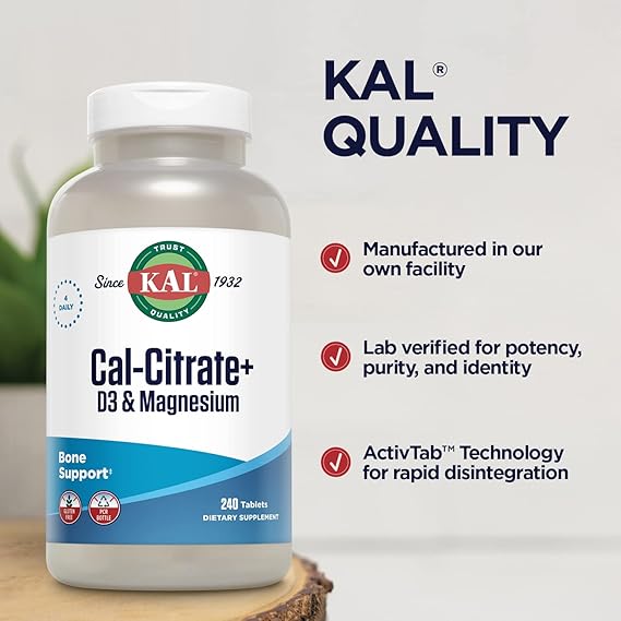 Kal Cal-Citrate D-3 & Mag