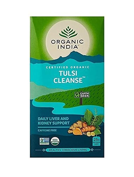 ORGANIC INDIA Tulsi Tea Wellness Cleanse 18 BAG