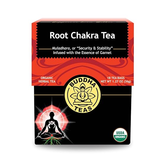 BUDDHA TEAS Organic Root Chakra Tea 18 BAG