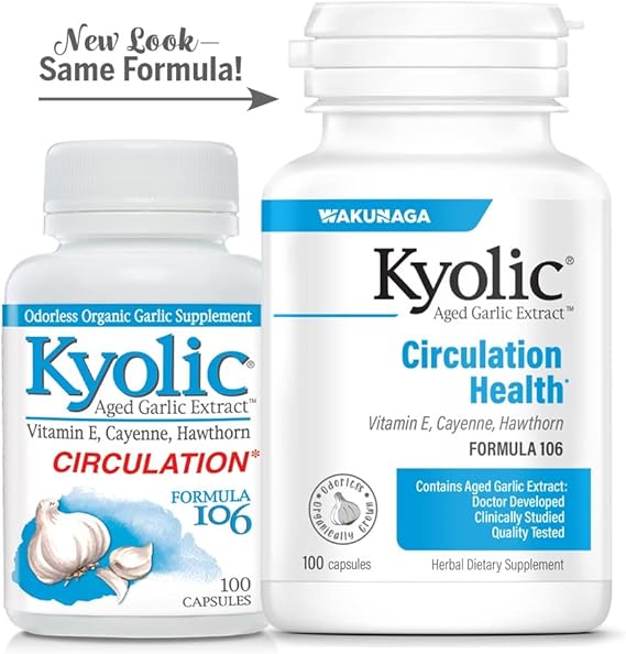 Kyolic Circulation Health Formula 106