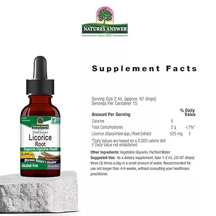 NATURE'S ANSWER LICORICE ROOT 1OZ