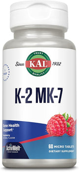 Kal K-2 MK-7 Raspberry 60CT  Lozenge