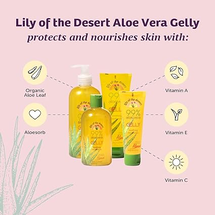 Lily Of The Desert Gelly Moisturizer LOTD ALOE VERA MOIST GEL