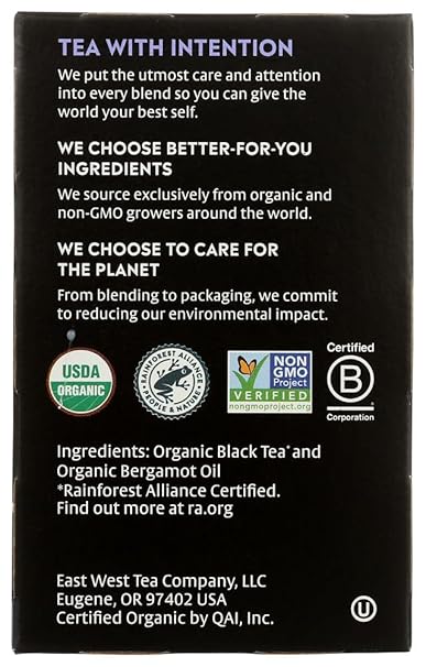 CHOICE ORGANIC TEAS Earl Grey 16 BAG