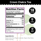 BUDDHA TEAS Organic Crown Chakra Tea 18 BAG