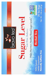 BRAVO TEA Sugar Level Tea 20 BAG