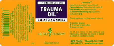 Trauma Oil Compound Calendula & Arnica 1 fl oz