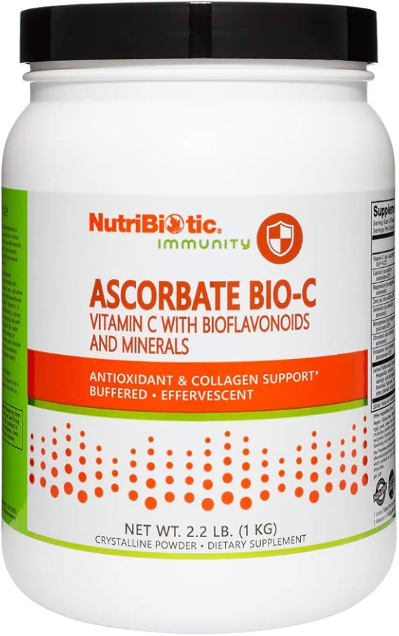 Ascorbate Bio-C Vitamin C With Bioflavonoids & Minerals 8 oz