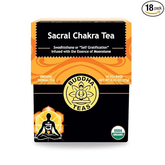 BUDDHA TEAS Organic Sacral Chakra Tea 18 BAG