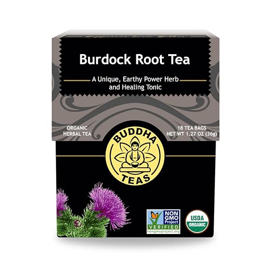 BUDDHA TEAS Organic Burdock 18 BAG