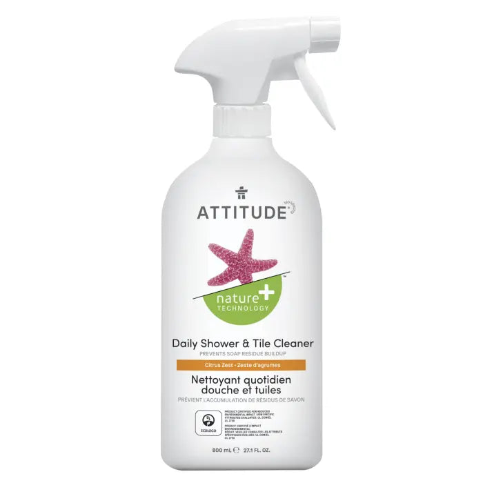 ATTITUDE DAILY SHOWER CLEANER CITRUS ZEST 27OZ