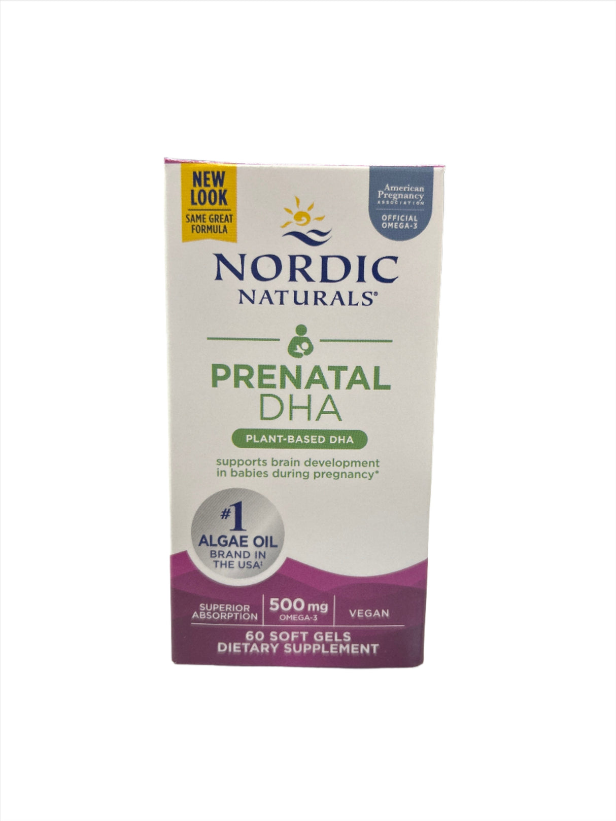 Prenatal Vegan DHA Plant-Based 500 mg