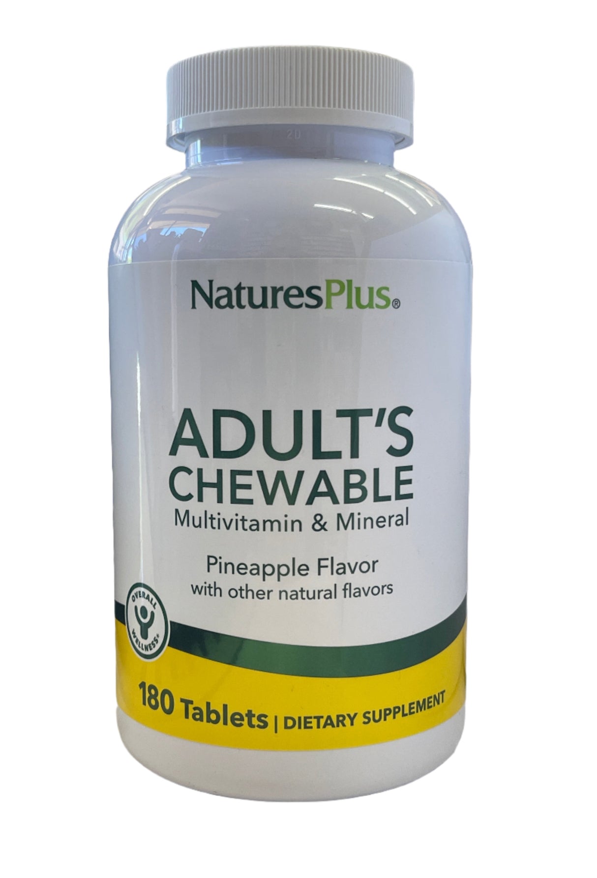 Adult's Chewable Multivitamin & Mineral Pineapple Flavor