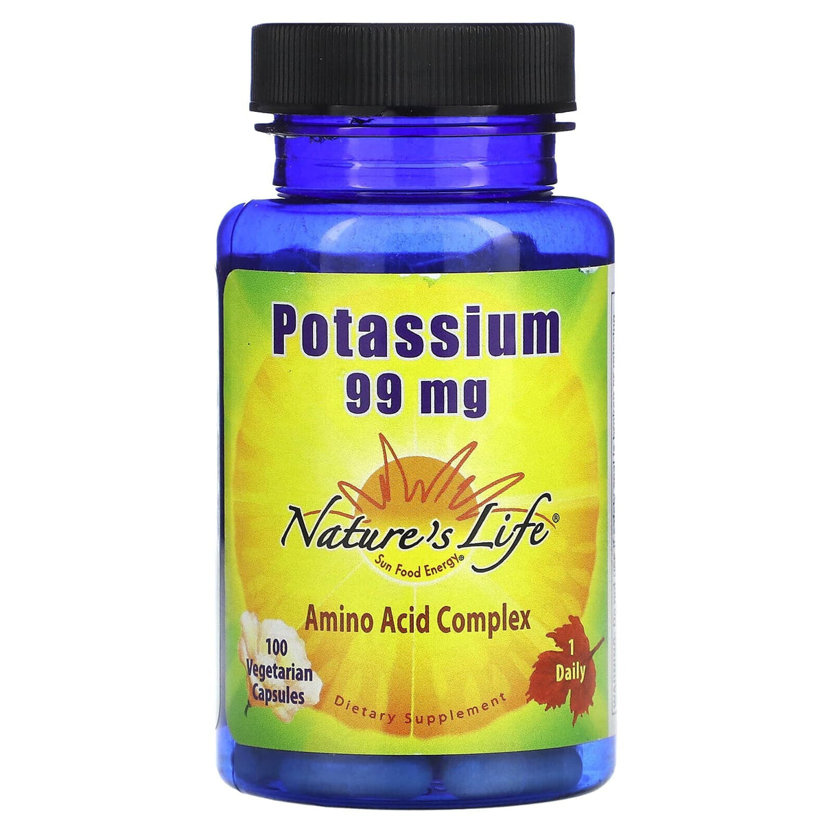 Natures Life Potassium 100ct 99mg