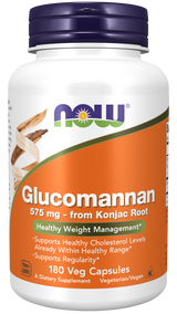 Now GLUCOMANNAN 575MG   180 VCAPS