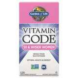 Garden of Life Vitamin Code 50 and Wiser Women 120ct CAPSULES