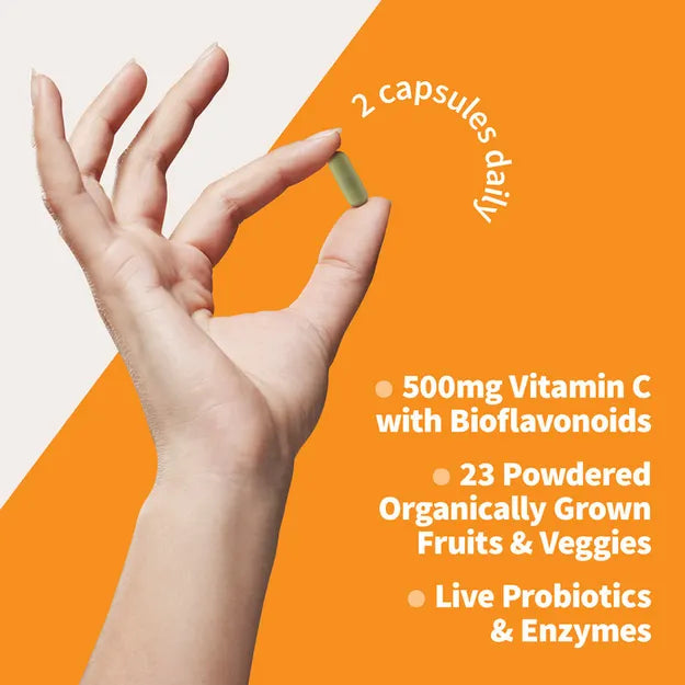 Garden of Life Vitamin Code Raw Vitamin C 60ct CAPSULES