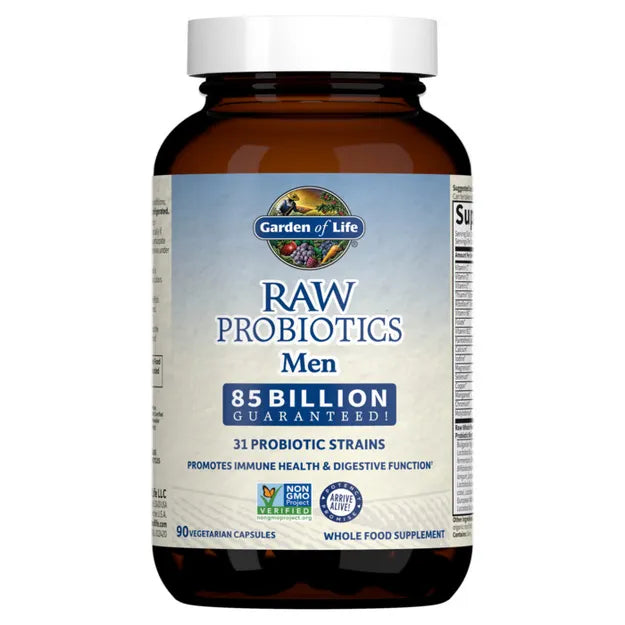 Garden of Life Raw Probiotics Men COOLER 90ct CAPSULES