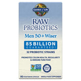 Garden of Life Raw Probiotics Men 50 and Wiser COOLER 90ct CAPSULES