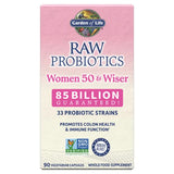 Garden of Life Raw Probiotics Women 50 and Wiser COOLER 90ct CAPSULES