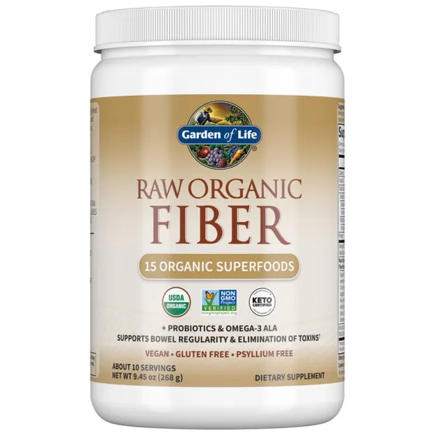 Garden of Life Organic Raw Fiber 268g POWDER