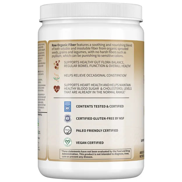 Garden of Life Organic Raw Fiber 268g POWDER