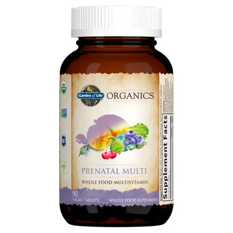 Garden of Life GOL Organics Prenatal Multi 90ct TABLETS