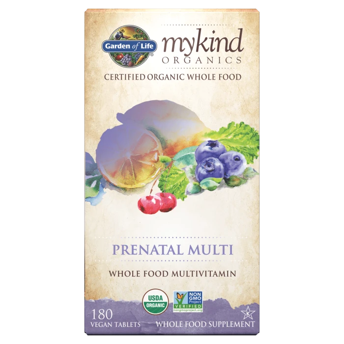 Garden of Life GOL Organics Prenatal Multi 180ct TABLETS