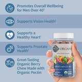 Garden of Life GOL Organics Mens 40 Multi Berry 120ct GUMMY