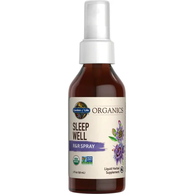 Garden of Life GOL Organics Sleep Well 2oz LIQUID SPRAY