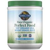 Garden of Life Raw Organic Perfect Food Wheat Grass Juice Unflavored 240g POWDER