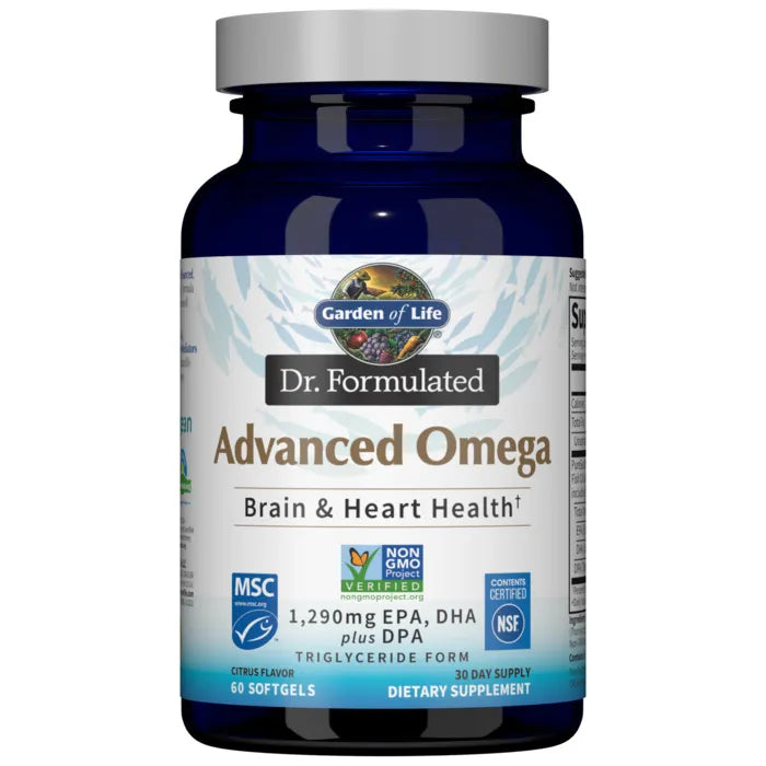 Garden of Life Dr. Formulated Advanced Omega 180ct SOFTGELS