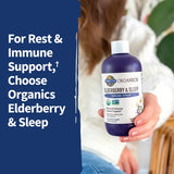 Garden of Life GOL Organics Elderberry and Sleep Syrup 6.59oz LIQUID