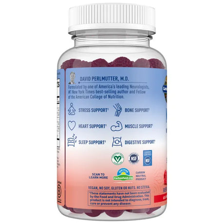 Garden of Life Dr. Formulated Magnesium with Pre and Probiotics Raspberry 60ct GUMMY