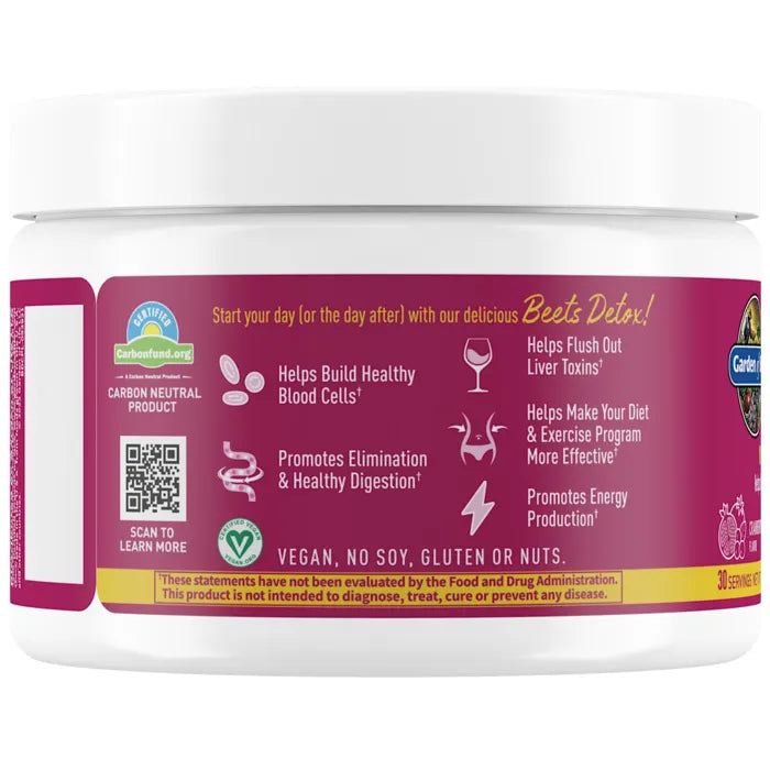 Garden of Life - Beets Detox Pomegranate 105g Powder