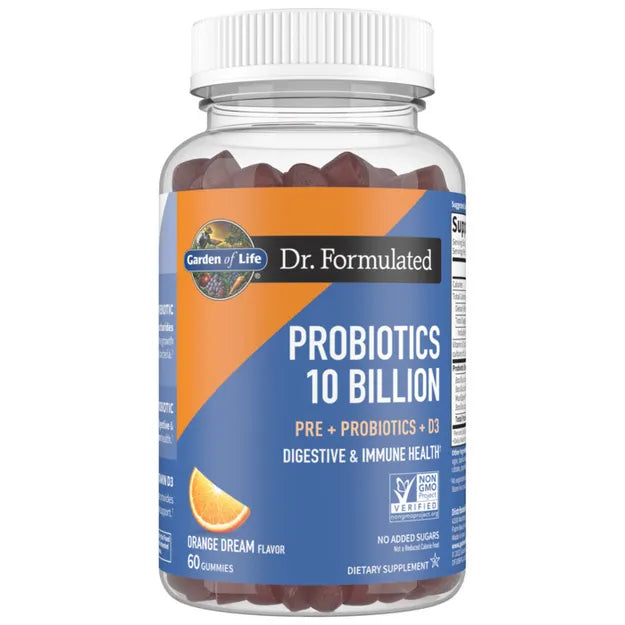 Garden of Life Dr. Formulated Probiotics 10B Orange Dream 60ct GUMMY