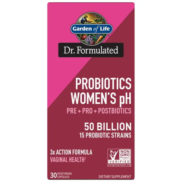 Garden of Life Dr. Formulated Probiotics Womens pH 50B 30ct CAPSULES