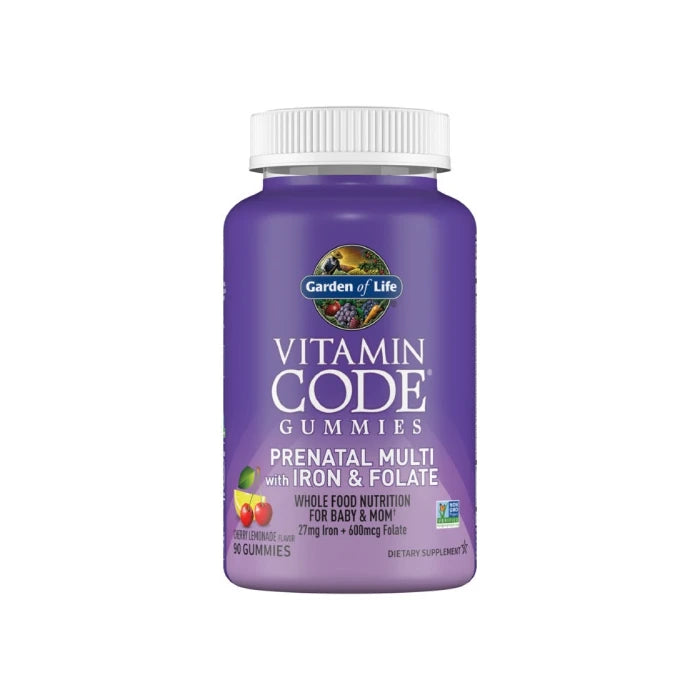 Garden of Life Vitamin Code Prenatal Multi Cherry Lemonade 90ct GUMMY