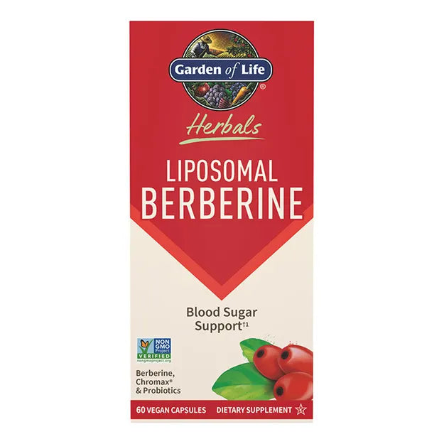 Garden of Life GOL Herbals Liposomal Berberine CAPSULES 60ct