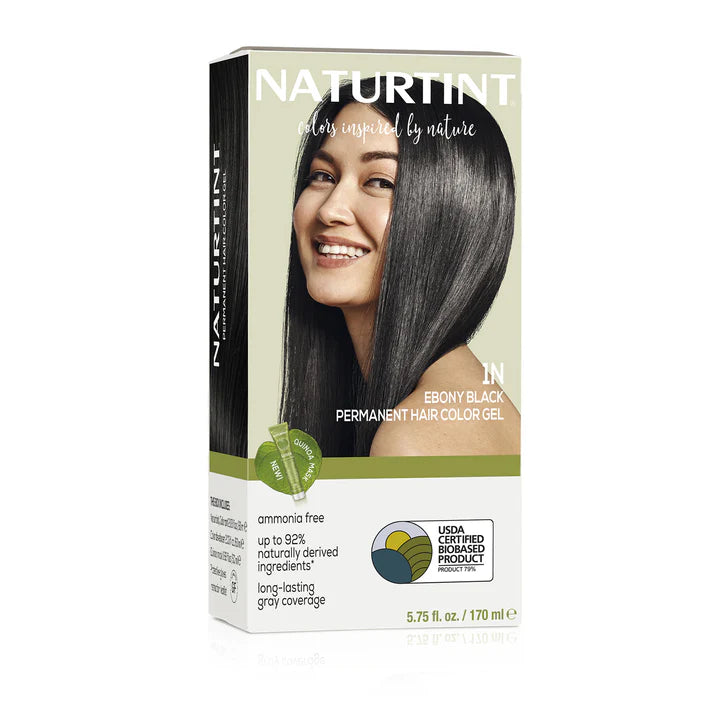 NATURTINT 1N EBONY BLACK 5.28FLOZ