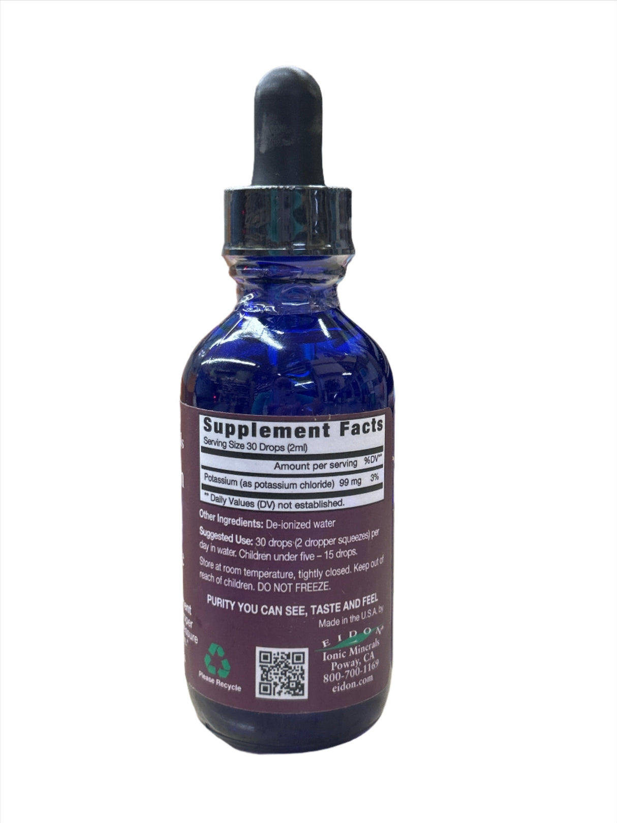 Potassium Liquid Concentrate 2 fl oz 30 Servings