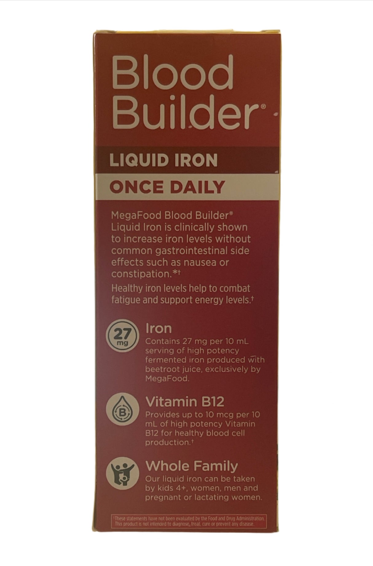 Mega Food Blood Builder Liquid IRON 27 mg