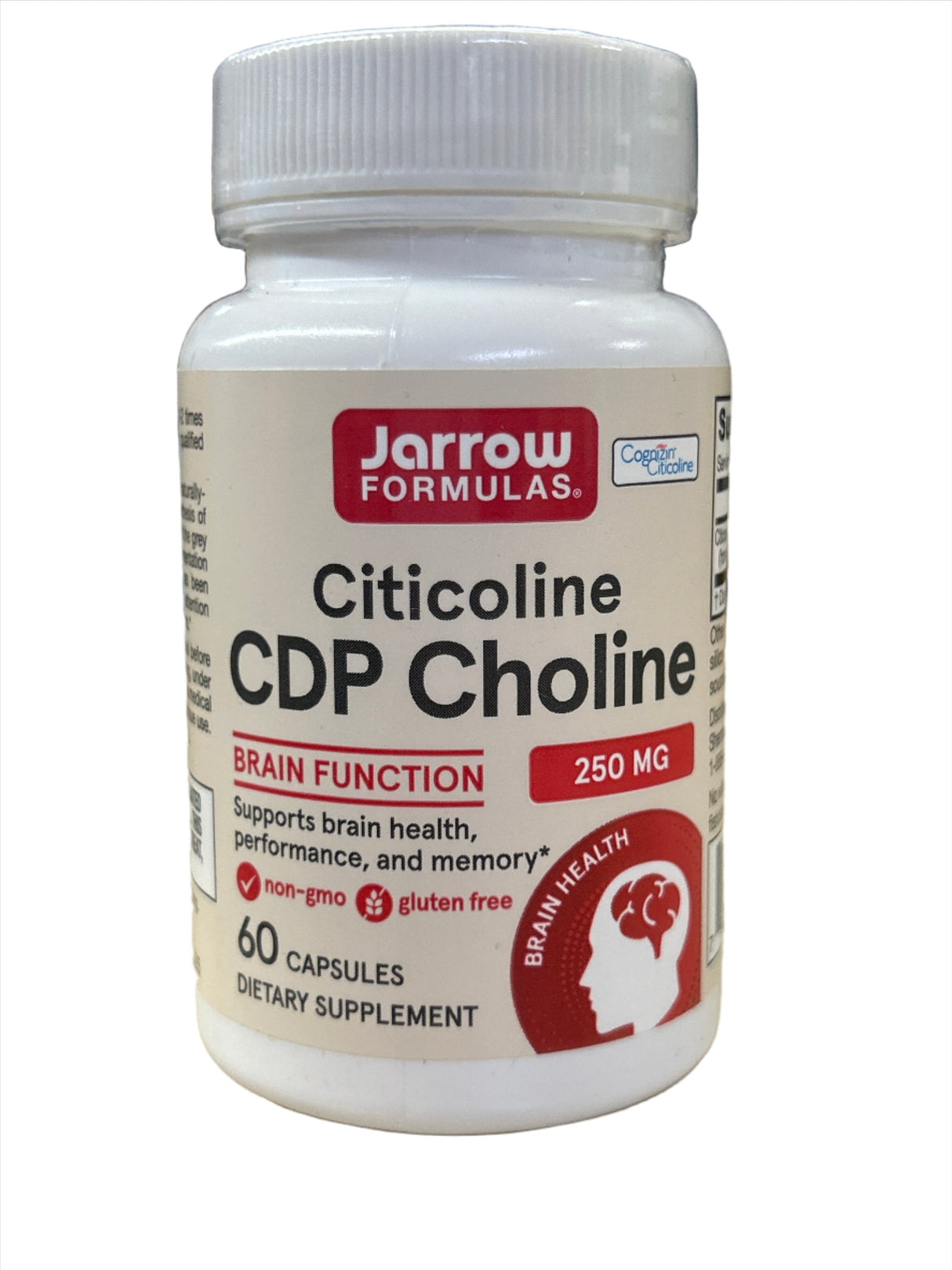 Citicoline CDP Choline 250 mg 60 Capsules