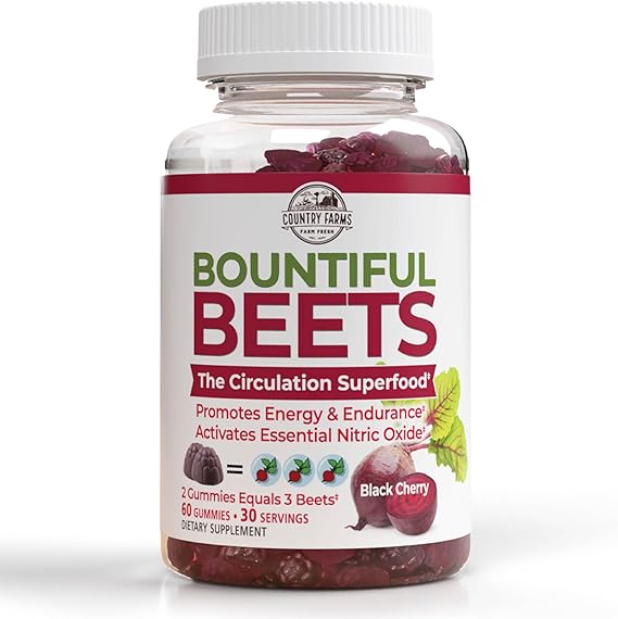 BOUNTIFUL BEETS GUMMIES THE CIRCULATION SUPERFOOD