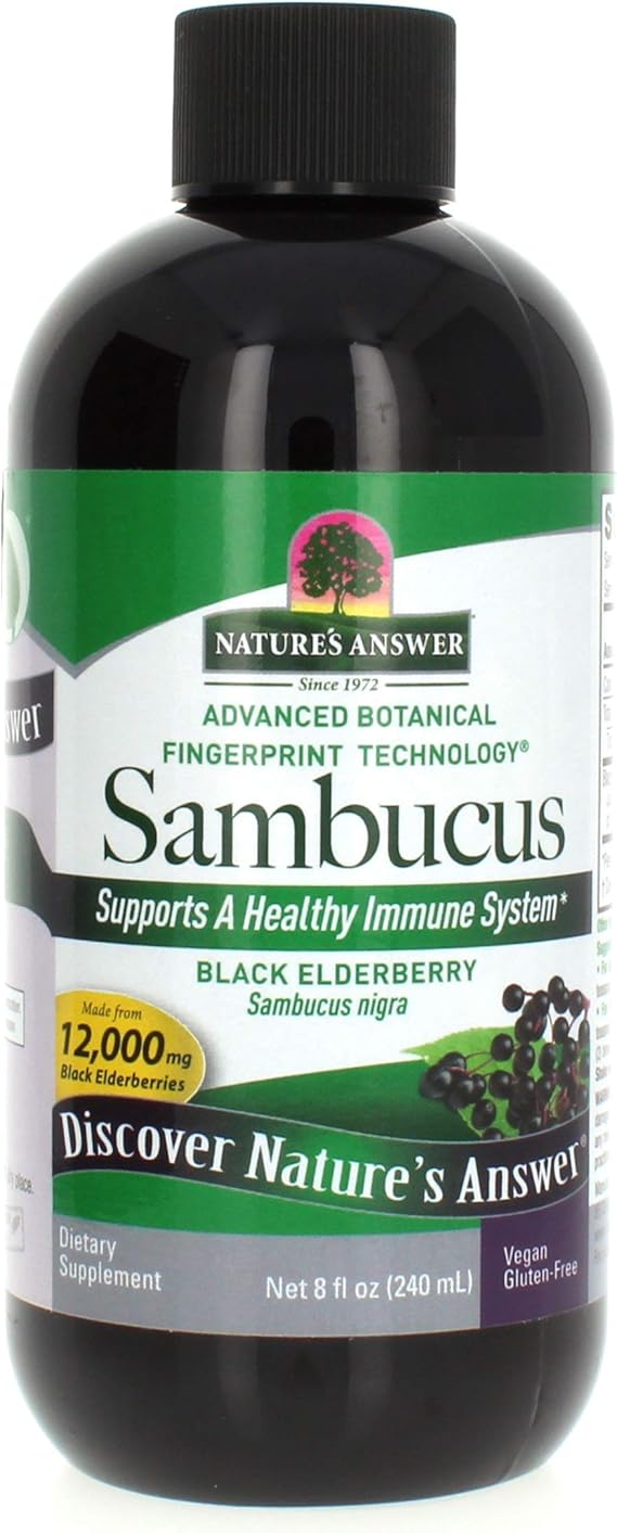 NATURE'S ANSWERS SAMBUCUS 8OZ