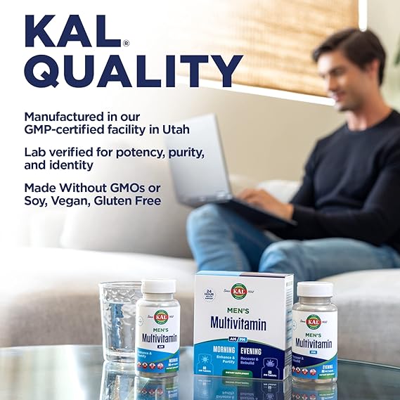 Kal Men's Multivitamin AM/PM