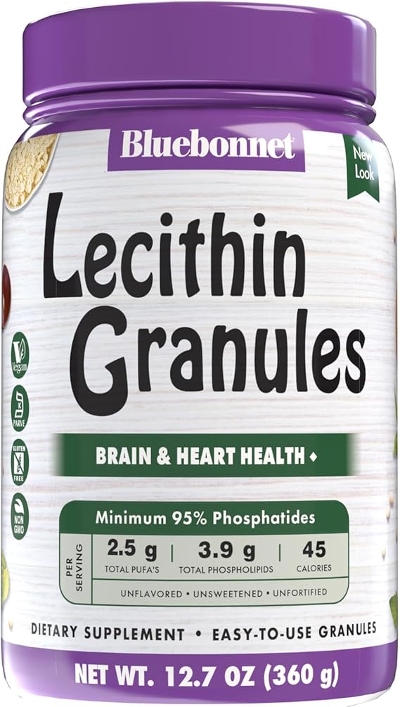 Bluebonnet Lecithin Granules 95% Phosphatides 12.7 oz